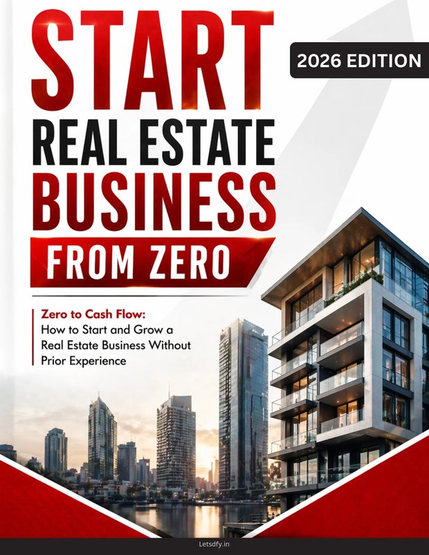 Start Real Estate Business From Zero — book cover